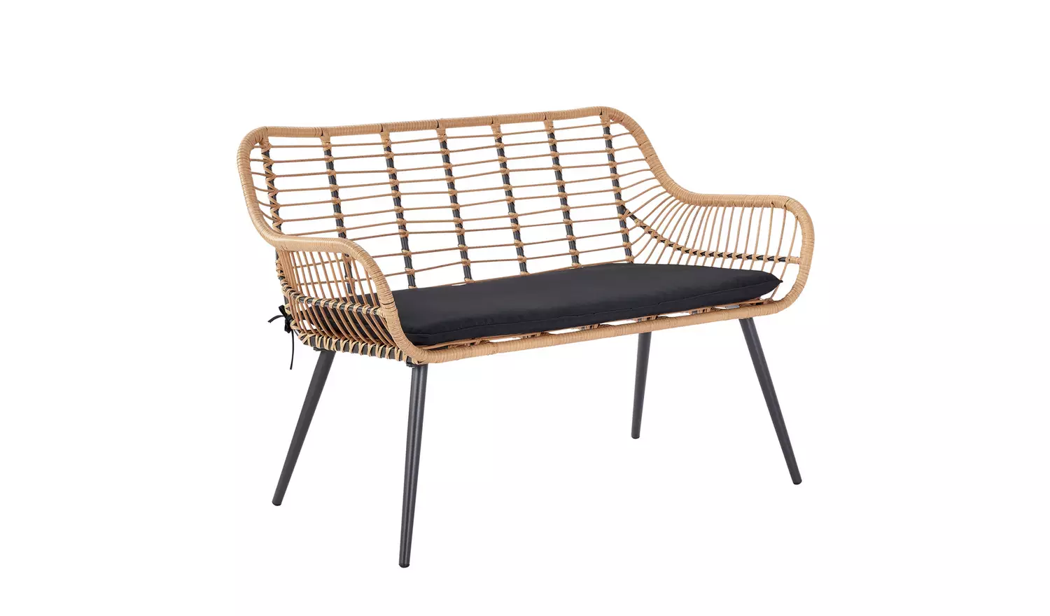 Habitat 4 Seater Bamboo Effect Garden Sofa Set