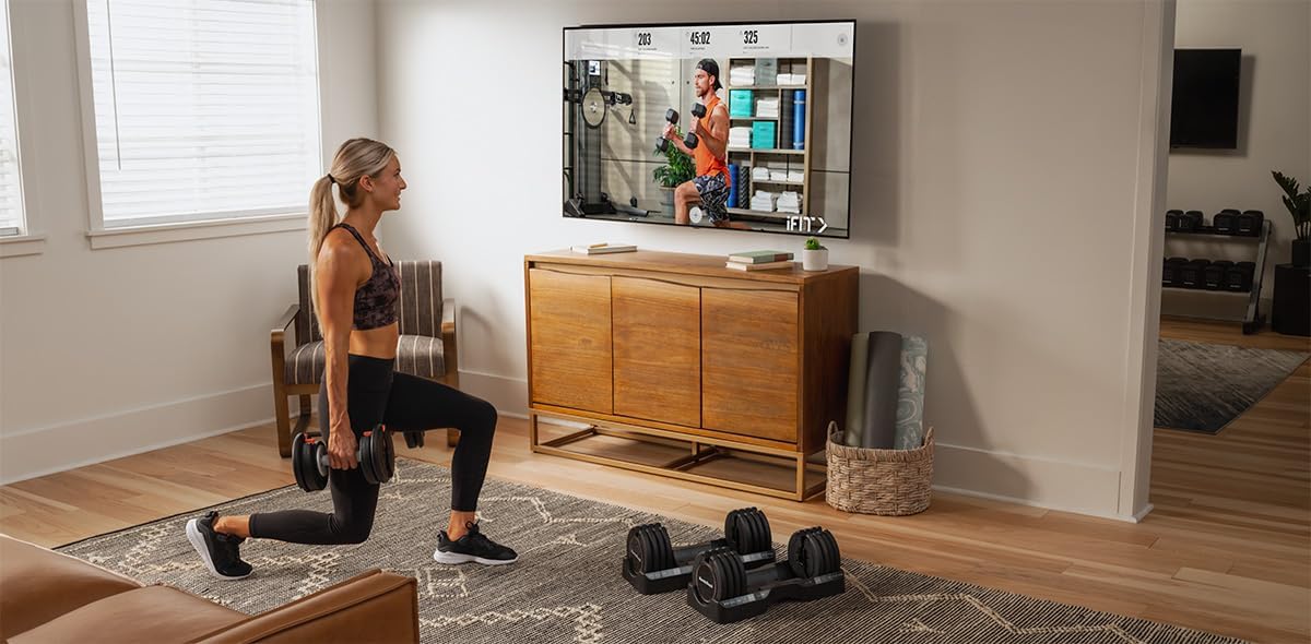 NordicTrack 25 kg Select-a-weight Dumbbell Pair