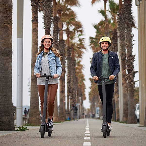 Segway Ninebot E22 E45 Electric Kick Scooter, Upgraded Motor Power, 9-inch Dual Density Tires, Lightweight and Foldable