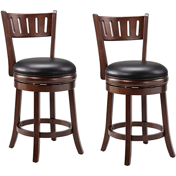 Ball & Cast Barstool, 29-Inch,2-Pack, Cappuccino Jayden Cappuccino 29-Inch,2-Pack