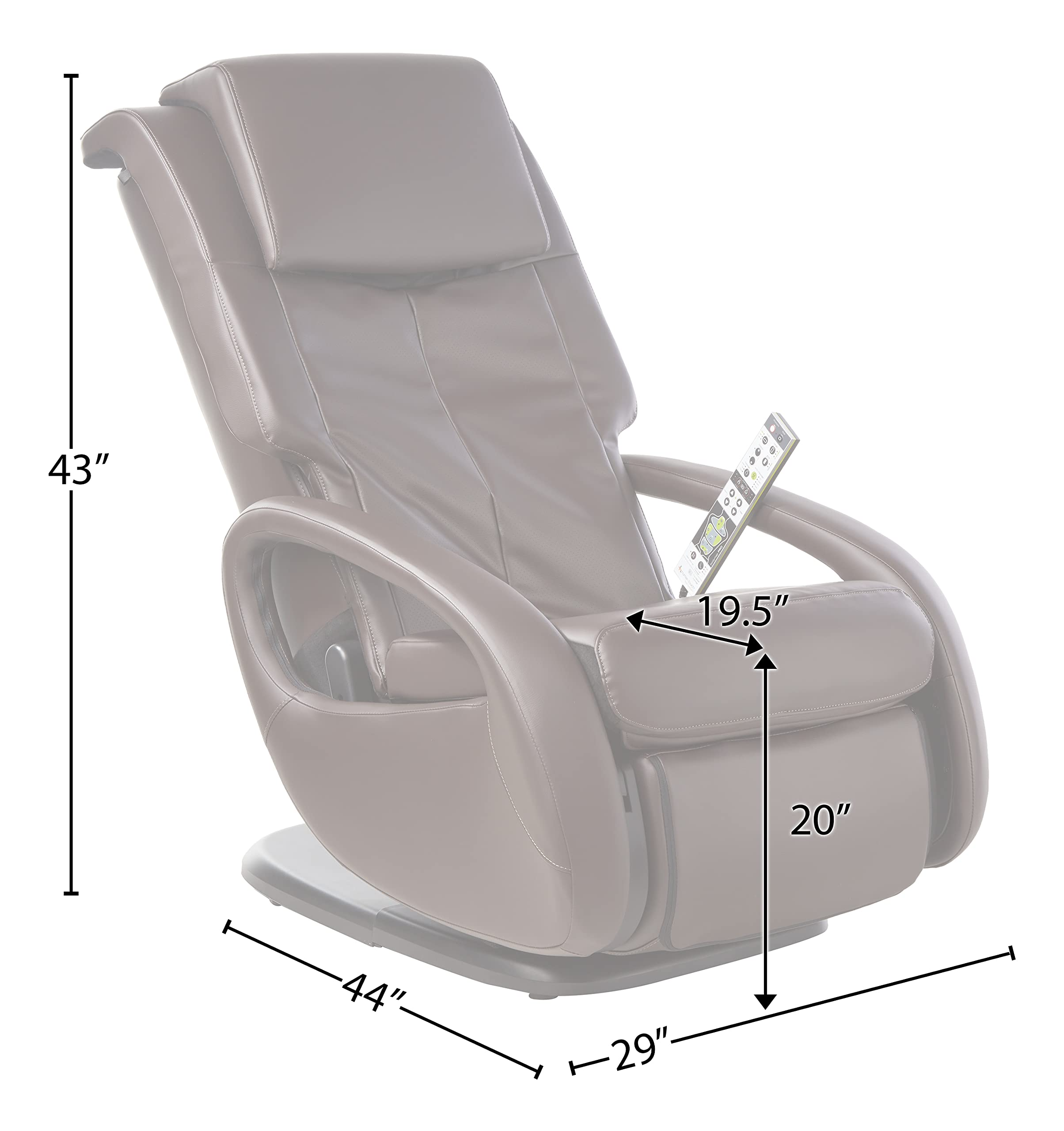 【Furniture】Human Touch WholeBody 7.1 Living Room Recliner Massage Chair