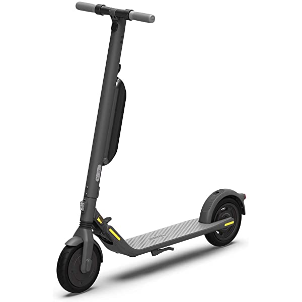 Segway Ninebot E22 E45 Electric Kick Scooter, Upgraded Motor Power, 9-inch Dual Density Tires, Lightweight and Foldable