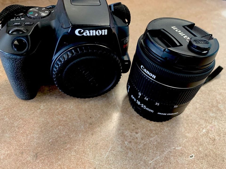 Canon EOS 550D 18.0MP Digital SLR Camera with EF