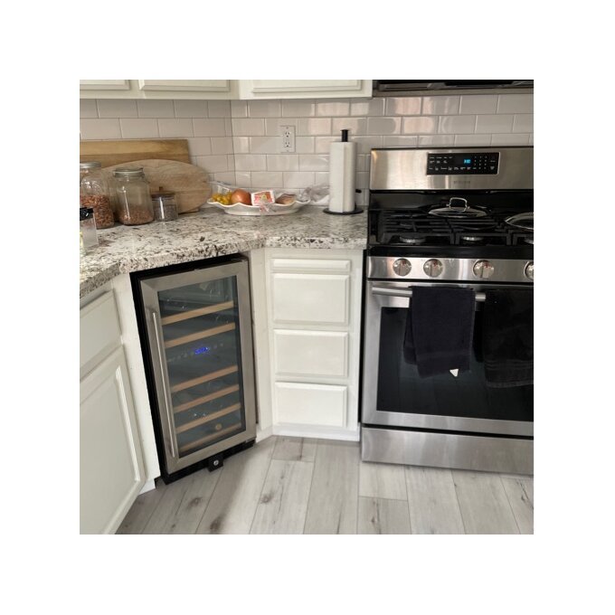 32 Bottle Dual Zone Freestanding/Built-In Wine Refrigerator