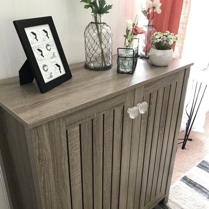 【Furniture】20 Pair Shoe Storage Cabinet