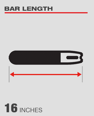 Bar Length- 16 inches