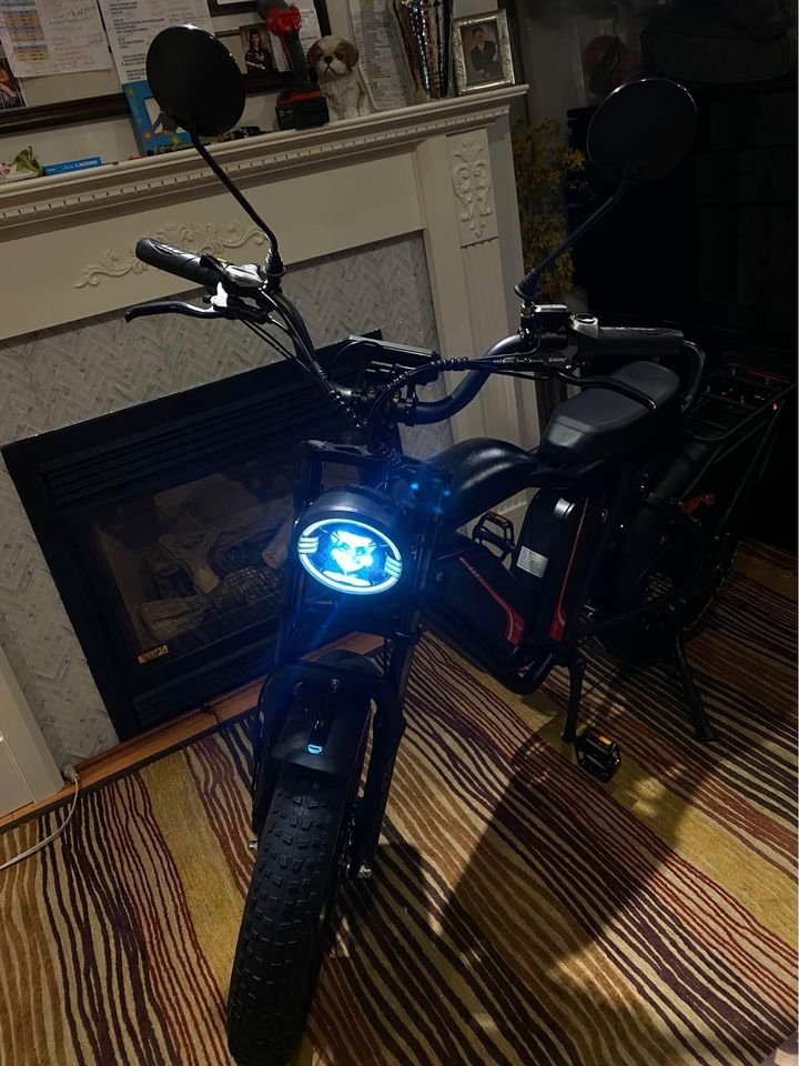 POWERFUL EBIKE DUAL MOTOR FRONT AND REAR TIRES DUAL 22AH hour BATTERY FAT TIRE ELECTRIC.