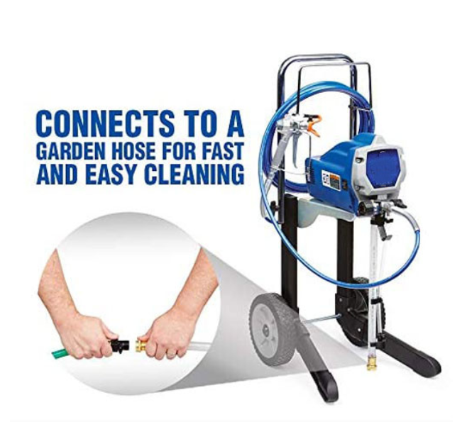 Graco Magnum 262805 X7 Cart Airless Paint Sprayer, Gray