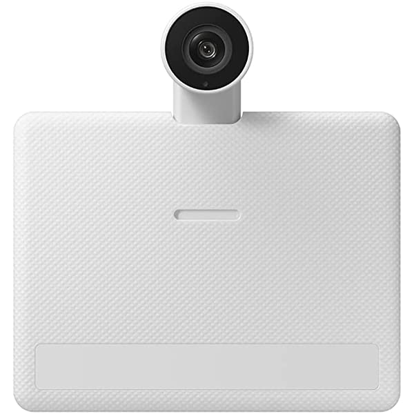 SAMSUNG M8 Series 32-Inch 4K UHD Smart Monitor & Streaming TV with Slim-fit Webcam for PC-Less Experience, Netflix, HBO, Prime VOD, & More, Apple Airplay, WiFi, BT, Built-in Speakers (LS32BM801UNXGO)