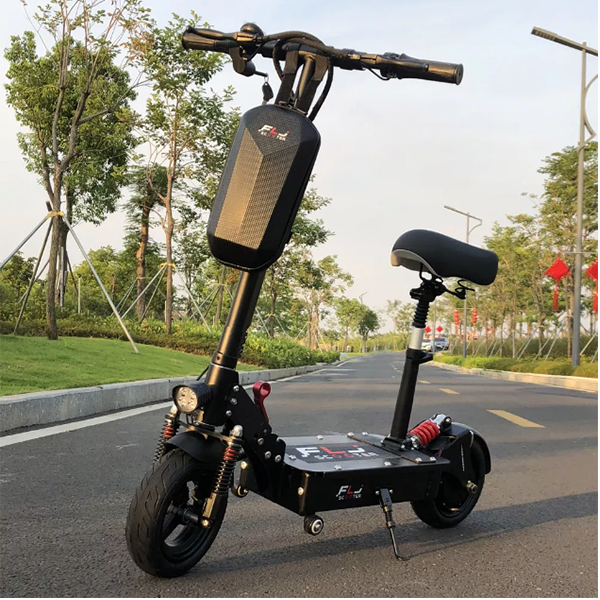 10-inch 1200W electric scooter with 48V 25-35AH battery