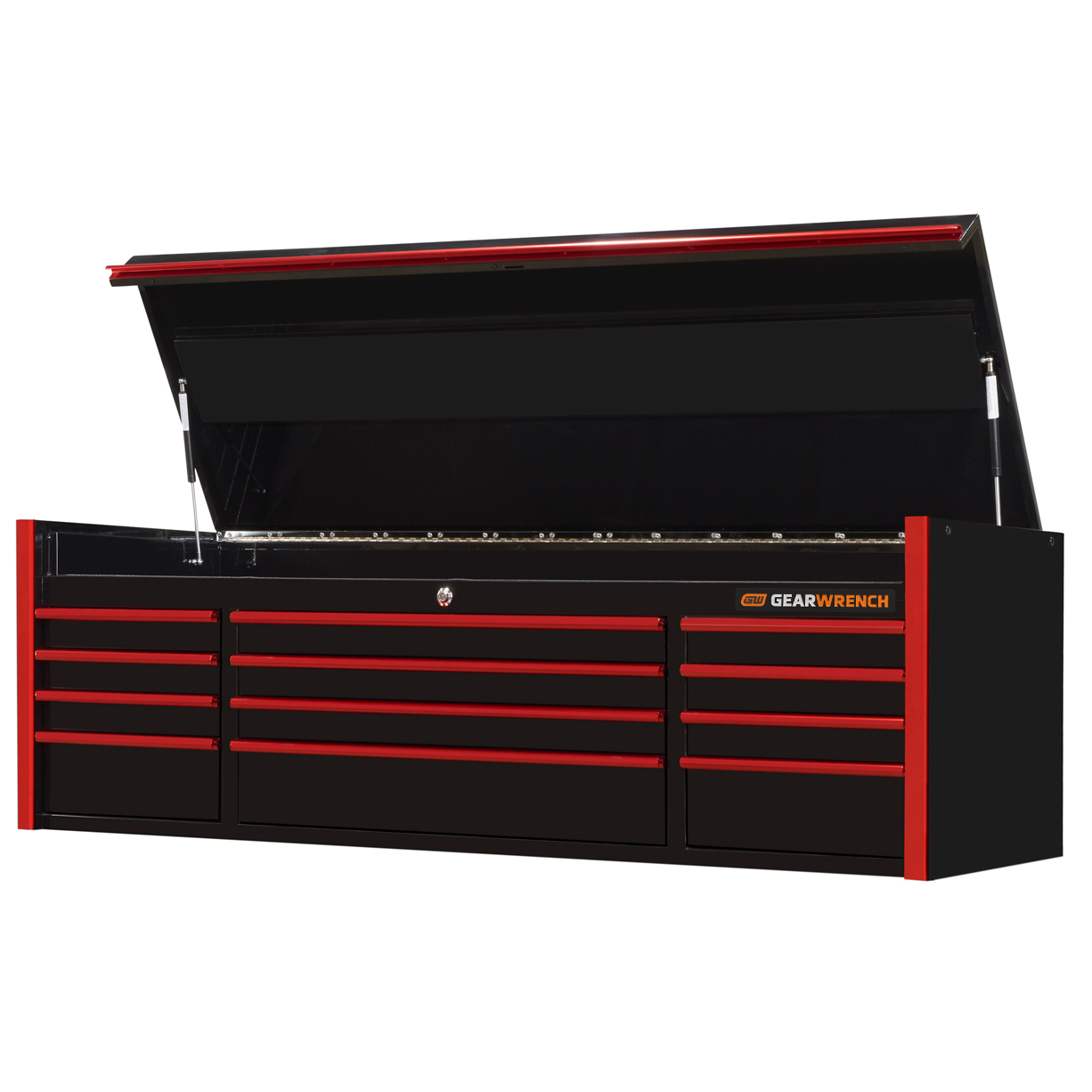 used toolboxGEARWRENCH GW Series 72 20 Drawer 25 Deep Roller Cabinet & 72 12-Drawer Top Chest