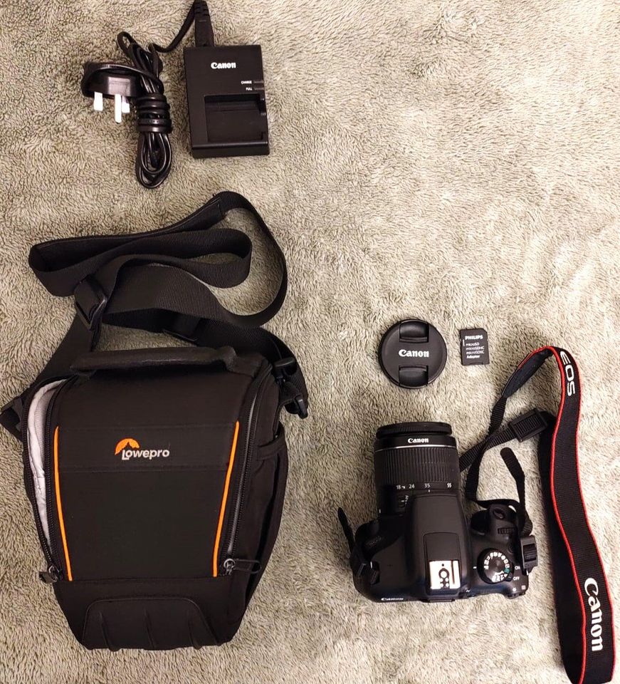 Canon EOS 1300D camera. Great opportunity