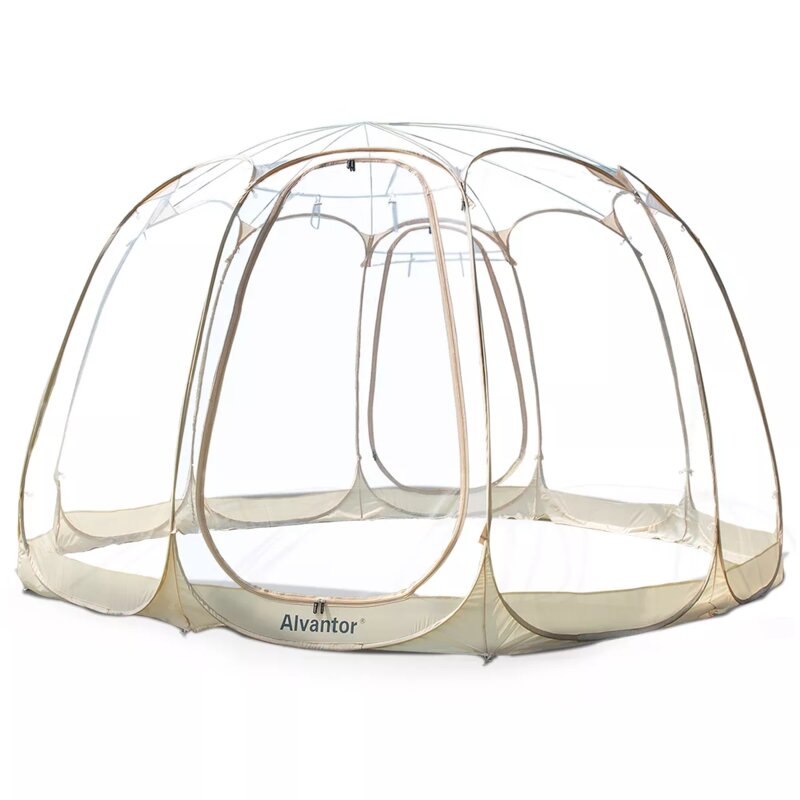 Bubble 15 Ft. W x 15 Ft. D Fiberglass Patio Gazebo