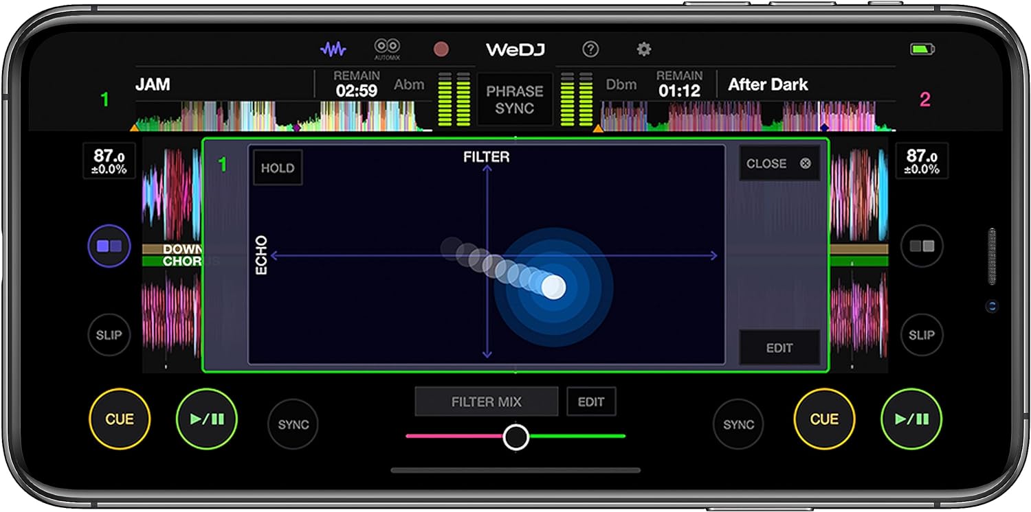 Pioneer DDJ-200 - Bluetooth entry-level controller for DJ usable with smartphone, Black