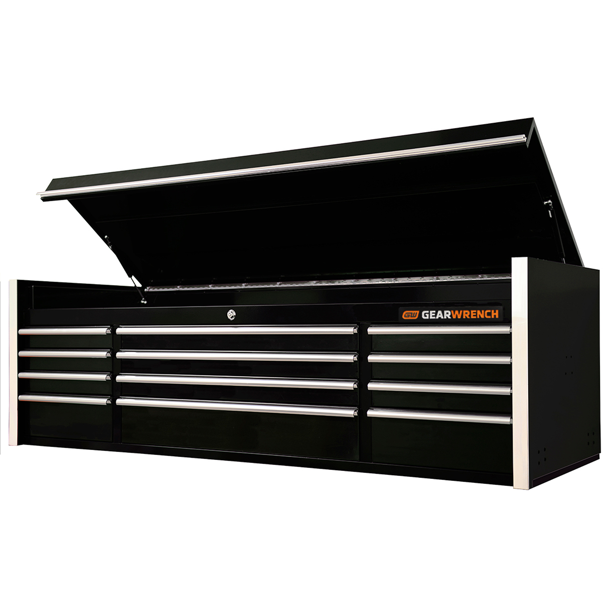 used toolboxGEARWRENCH GW Series 72 20 Drawer 25 Deep Roller Cabinet & 72 12-Drawer Top Chest