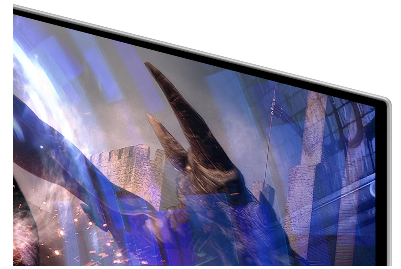 Samsung Odyssey G6 Curved Smart Gaming Monitor with Speaker - QHD 2560x1440, 240Hz, 1ms, Speaker, HDMI 2.1, Full Smart Platform, Freesync Premium Pro, Height Adjustment