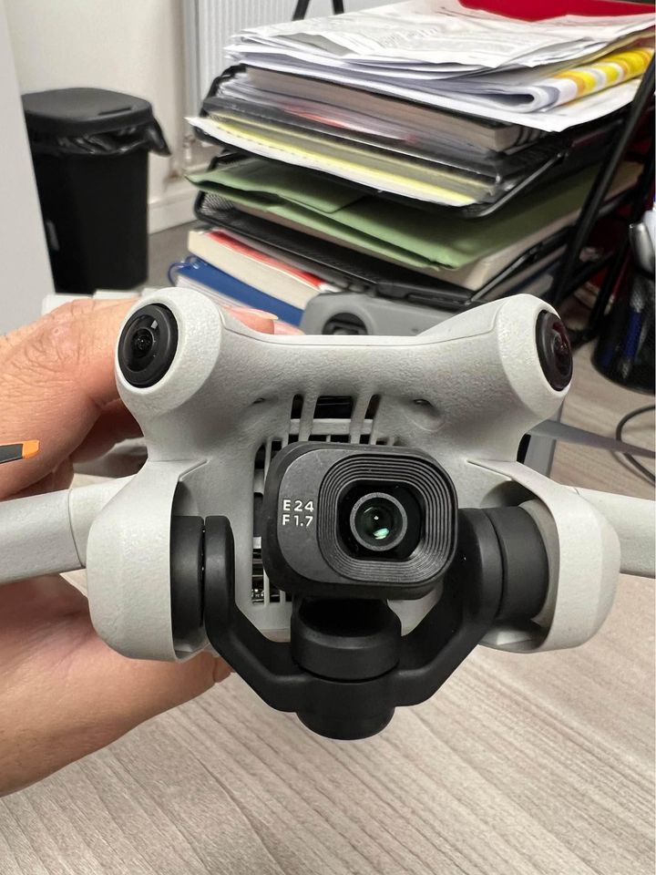 DJI Mini 4 Pro Fly More Combo with DJI RC 2 (screen remote controller), Folding Mini-Drone with 4K HDR Video Camera for Adults, Under 0.549 lbs249 g, 34-Min Flight Time, 2 Extra Batteries