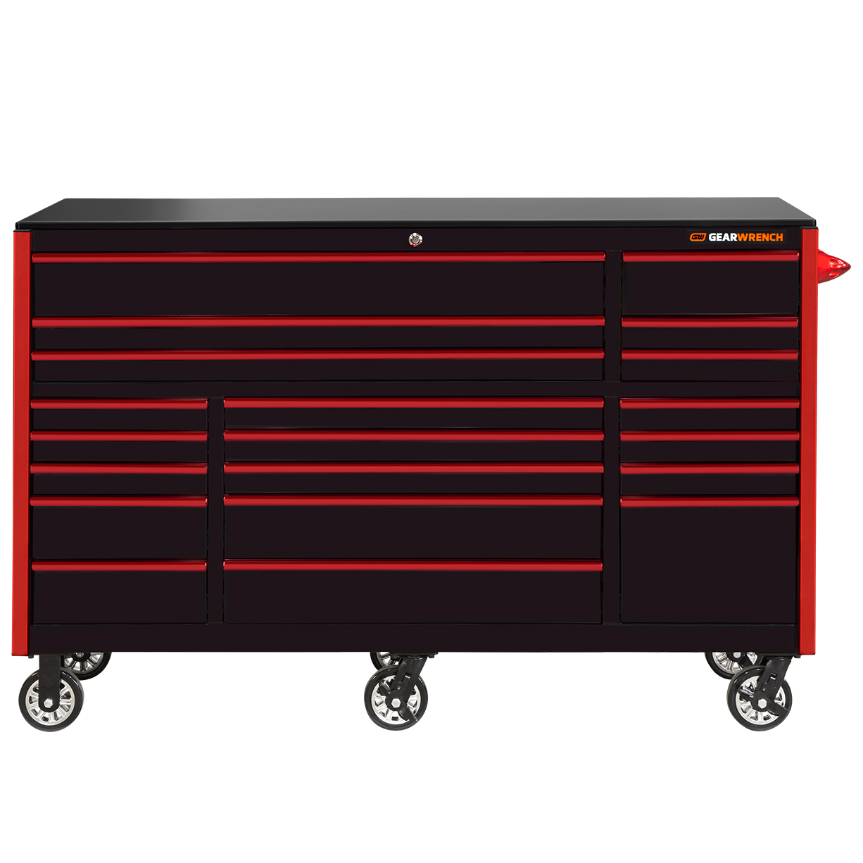 used toolboxGEARWRENCH GW Series 72 20 Drawer 25 Deep Roller Cabinet & 72 12-Drawer Top Chest