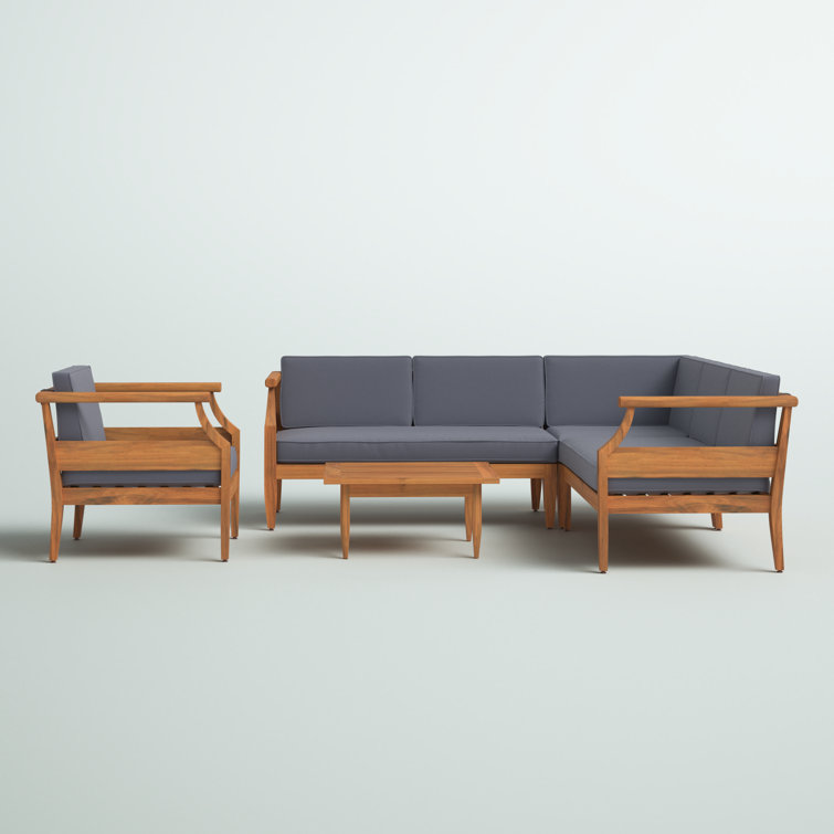 Oundle 5 - Person Outdoor Seating Group with Cushions