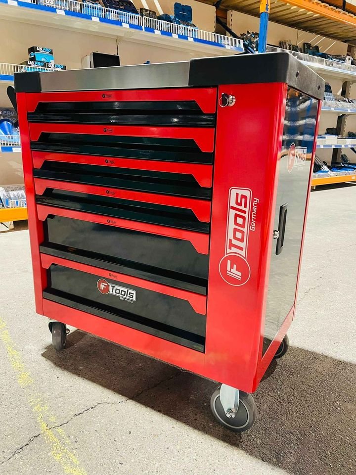 Tool Chest Trolley With 6 Drawers Tools Plus Storage