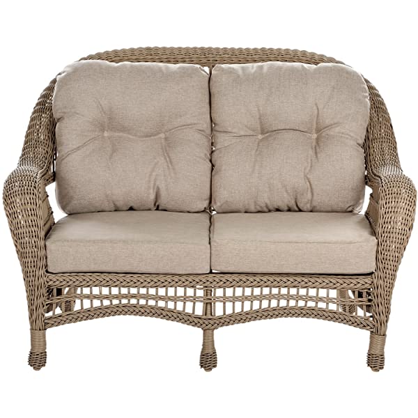 W Unlimited Saturn Collection Outdoor Garden Patio Chair Light Brown 1 Chair