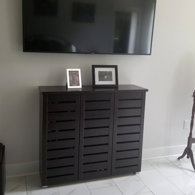 【Furniture】Gavin 20 Pair Shoe Storage Cabinet