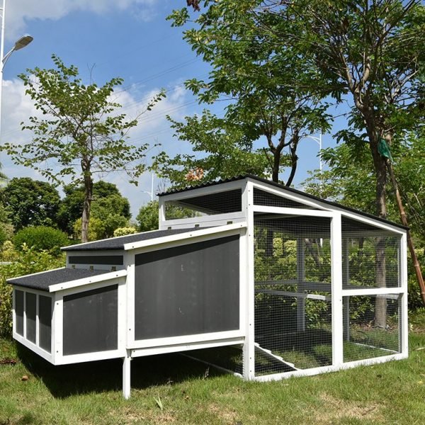 SUPER LARGE OUTDOOR WOODEN CHICKEN COOP/POULTRY CAGE/PET HOUSE