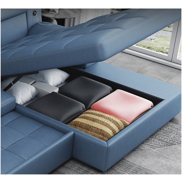 Small apartment living room multifunctional sofa bed SJJ
