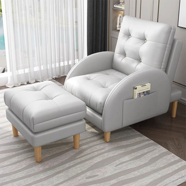 Brand new balcony small apartment multifunctional recliner dual-purpose sofa chair