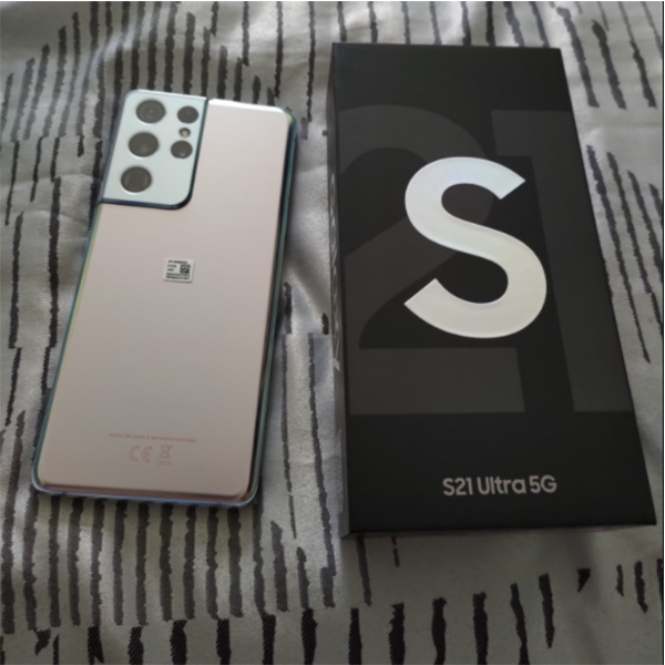 Smartphone Galaxy S21 Ultra 5G SIM Android Phone Free 128GB