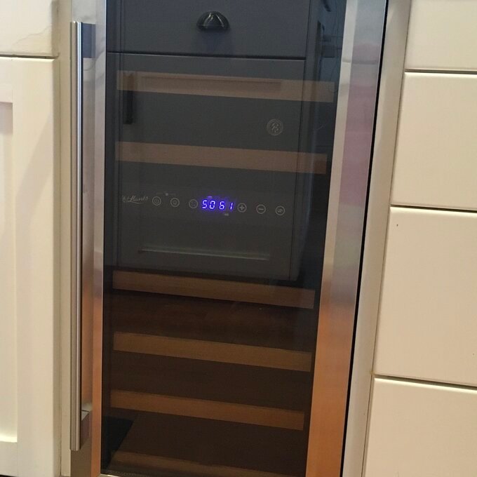 32 Bottle Dual Zone Freestanding/Built-In Wine Refrigerator