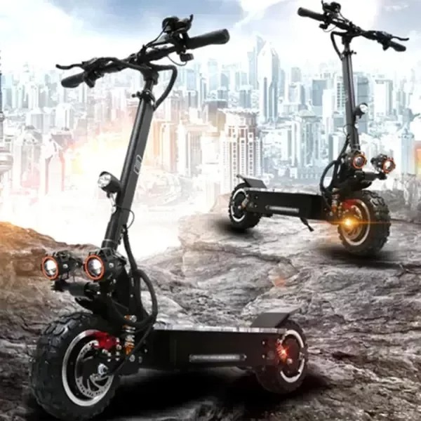 3200W Super High Speed Scooter Samsung 25AH Electric Start